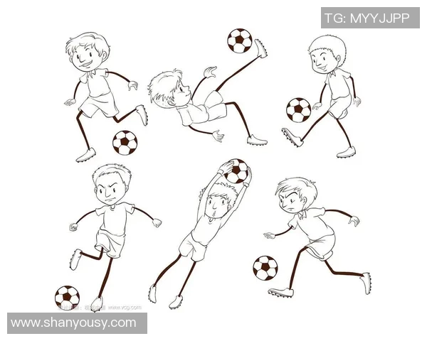 手绘线稿展现足球明星风采的艺术创作之旅